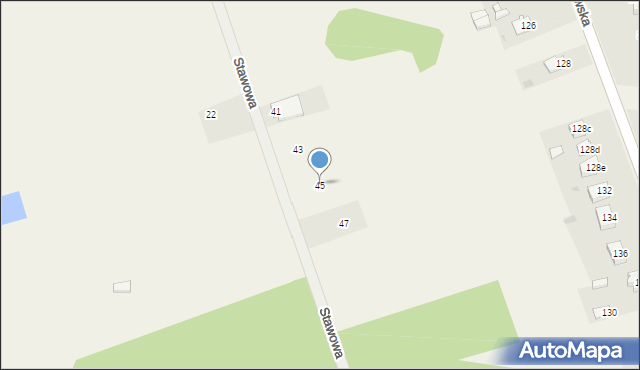 Rzerzęczyce, Stawowa, 45, mapa Rzerzęczyce