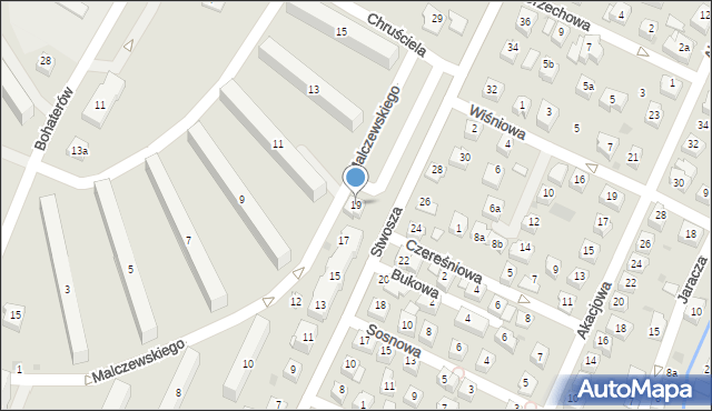 Rzeszów, Stwosza Wita, 19, mapa Rzeszów