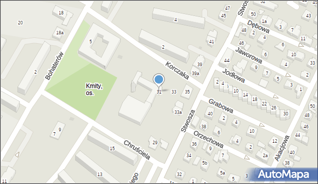 Rzeszów, Stwosza Wita, 31, mapa Rzeszów