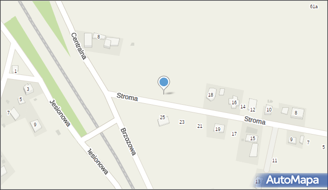 Sadowie, Stroma, 24, mapa Sadowie