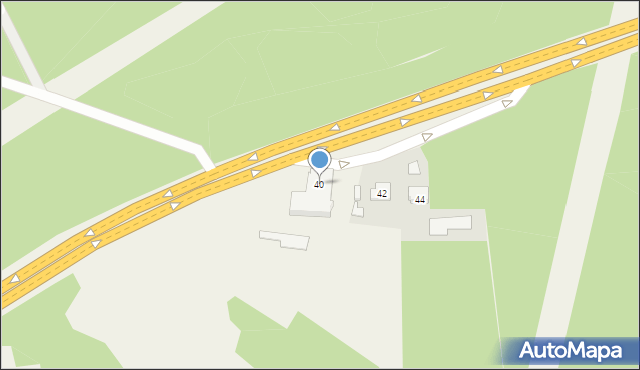 Sarnów, Stara, 40, mapa Sarnów