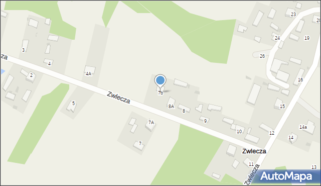 Secemin, Struga, 7b, mapa Secemin
