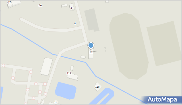 Sianów, Strzelecka, 11, mapa Sianów