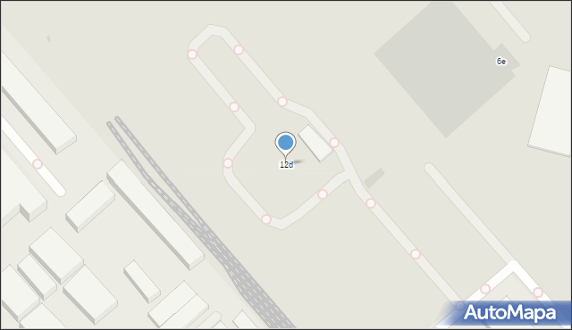 Siedlce, Starzyńskiego Stefana, 12d, mapa Siedlce