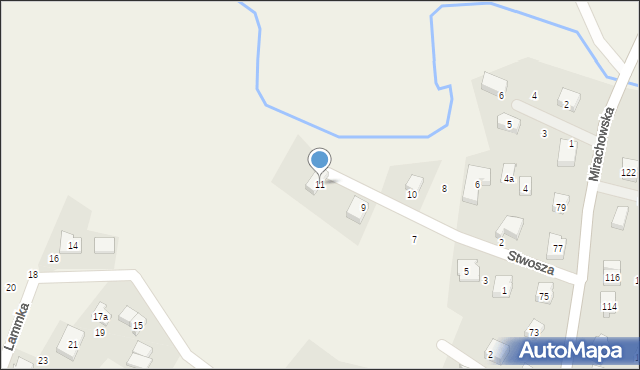 Sierakowice, Stwosza Wita, 11, mapa Sierakowice