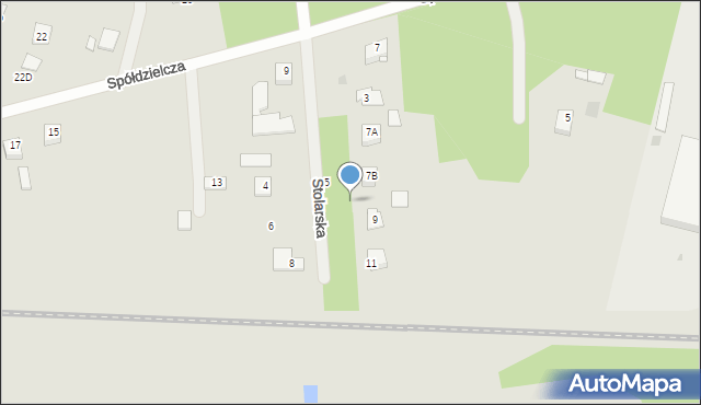 Skępe, Stolarska, 7, mapa Skępe