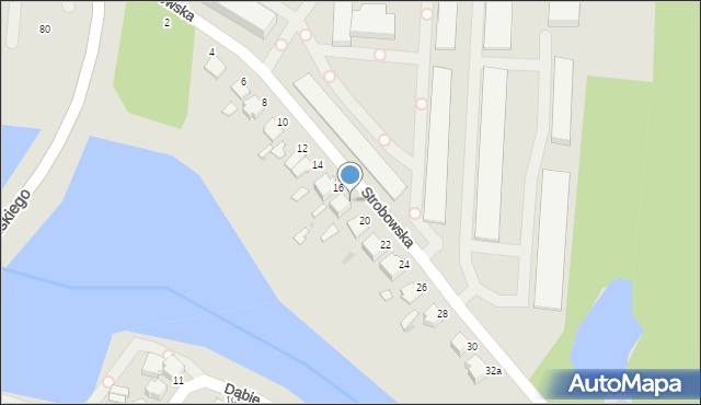 Skierniewice, Strobowska, 18, mapa Skierniewic