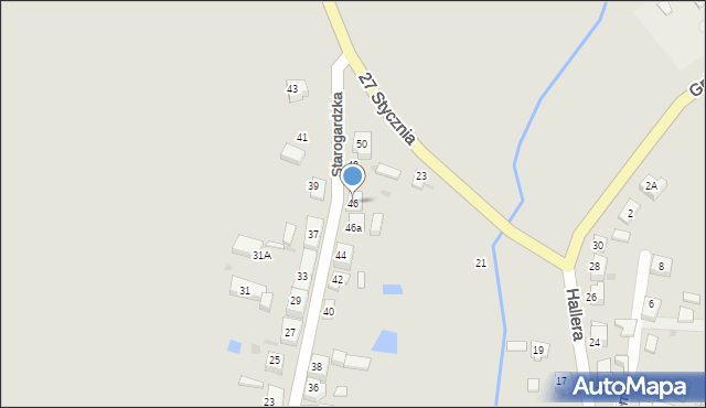 Skórcz, Starogardzka, 46, mapa Skórcz
