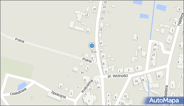 Skórcz, Starogardzka, 7, mapa Skórcz