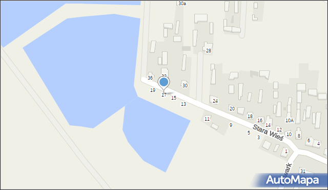 Skórnice, Stara Wieś, 17, mapa Skórnice