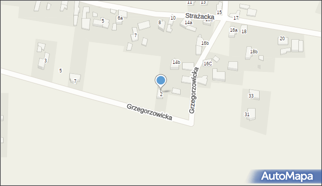 Sławików, Strażacka, 12, mapa Sławików