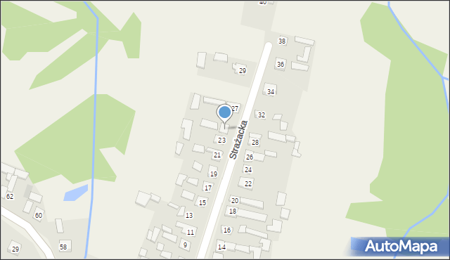 Smogorzów, Strażacka, 25, mapa Smogorzów