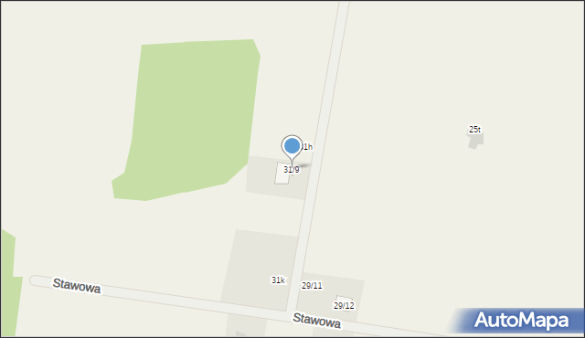 Sobolewo, Stawowa, 31/9, mapa Sobolewo