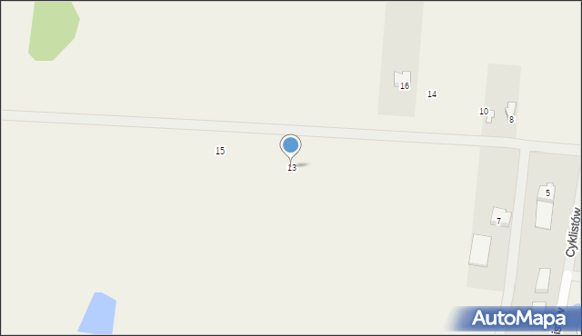 Sobolewo, Stawowa, 13, mapa Sobolewo