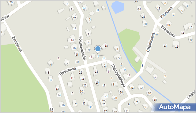 Sobótka, Stęczyńskiego Bogusza, 1, mapa Sobótka