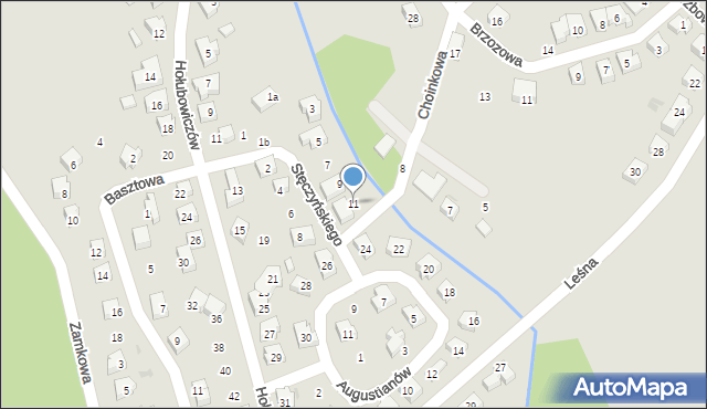 Sobótka, Stęczyńskiego Bogusza, 11, mapa Sobótka