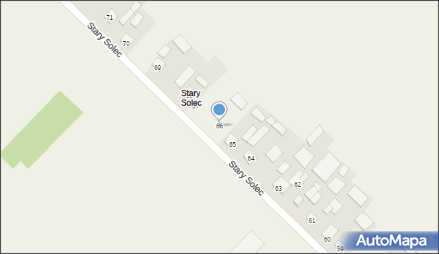 Solec, Stary Solec, 66, mapa Solec