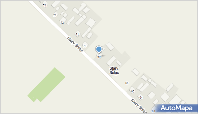Solec, Stary Solec, 69, mapa Solec