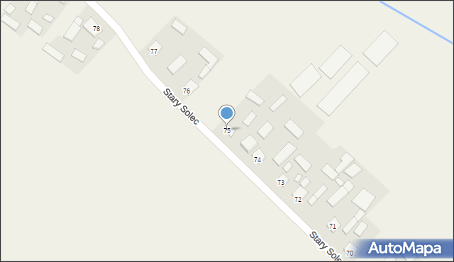 Solec, Stary Solec, 75, mapa Solec