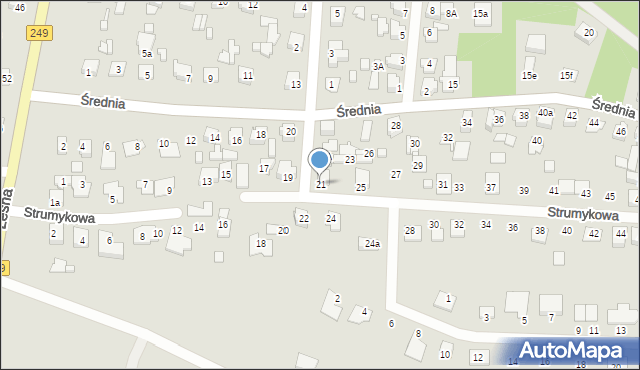 Solec Kujawski, Strumykowa, 21, mapa Solec Kujawski