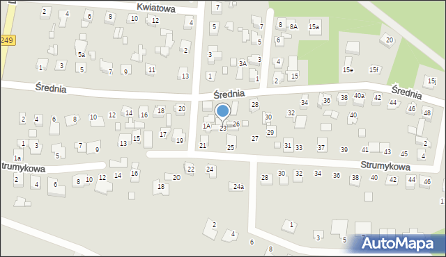 Solec Kujawski, Strumykowa, 23, mapa Solec Kujawski