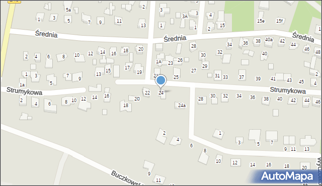 Solec Kujawski, Strumykowa, 24, mapa Solec Kujawski