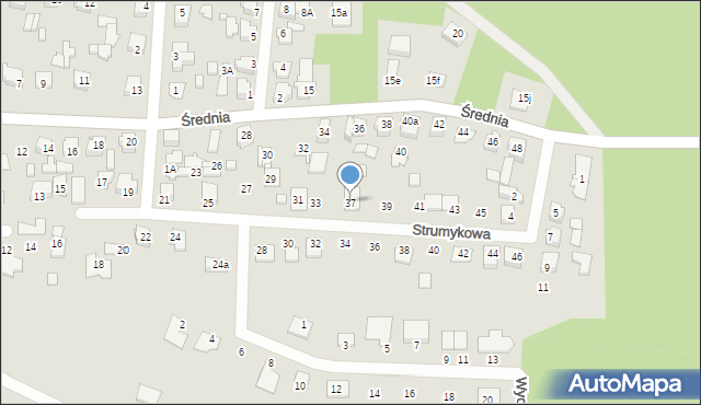 Solec Kujawski, Strumykowa, 37, mapa Solec Kujawski