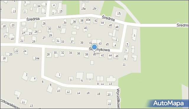 Solec Kujawski, Strumykowa, 40, mapa Solec Kujawski