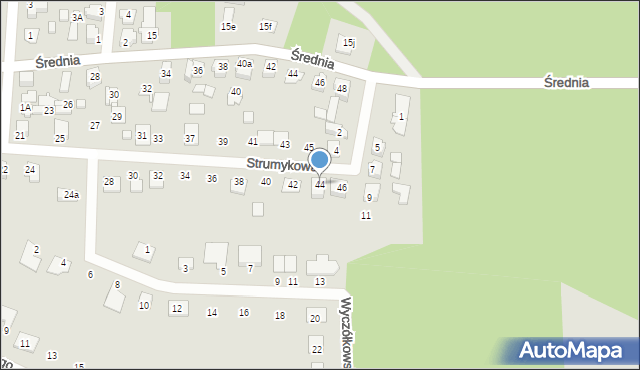 Solec Kujawski, Strumykowa, 44, mapa Solec Kujawski