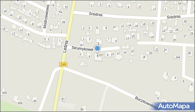 Solec Kujawski, Strumykowa, 6, mapa Solec Kujawski