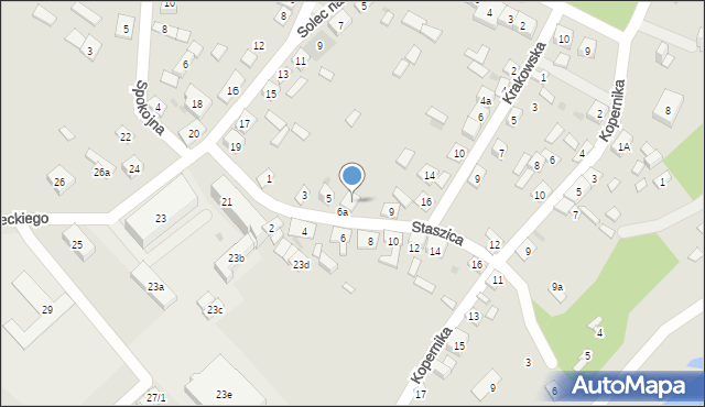 Solec nad Wisłą, Staszica Stanisława, 7, mapa Solec nad Wisłą