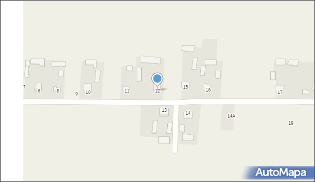 Stabrów, Stabrów, 12, mapa Stabrów