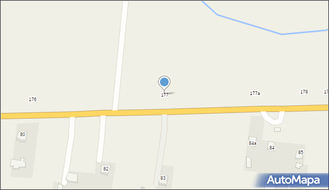 Stabrów, Stabrów, 177, mapa Stabrów