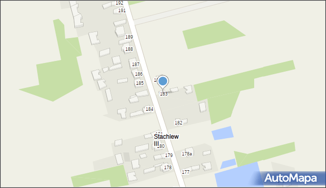 Stachlew, Stachlew, 183, mapa Stachlew