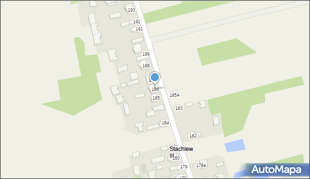 Stachlew, Stachlew, 186, mapa Stachlew