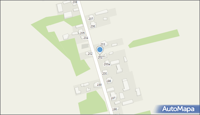 Stachlew, Stachlew, 201, mapa Stachlew