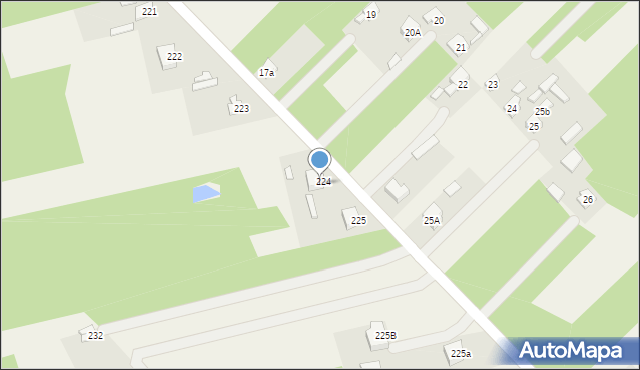 Stachlew, Stachlew, 224A, mapa Stachlew