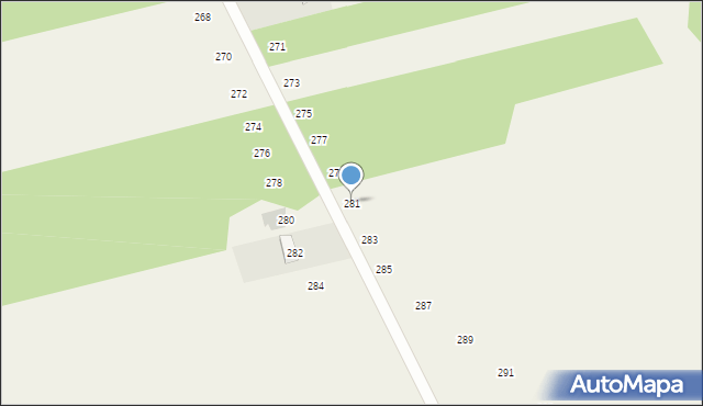 Stachlew, Stachlew, 281, mapa Stachlew