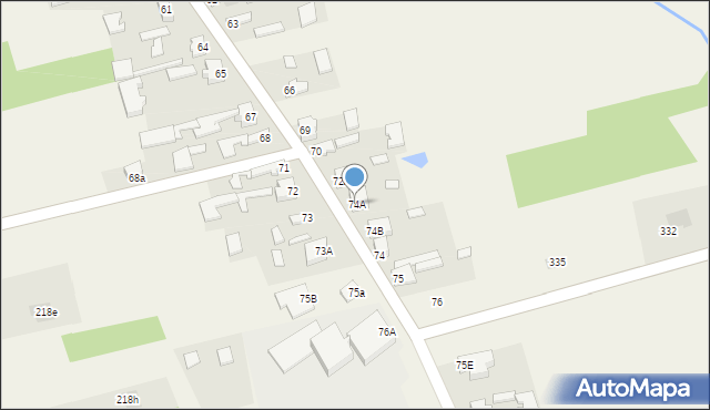 Stachlew, Stachlew, 74A, mapa Stachlew