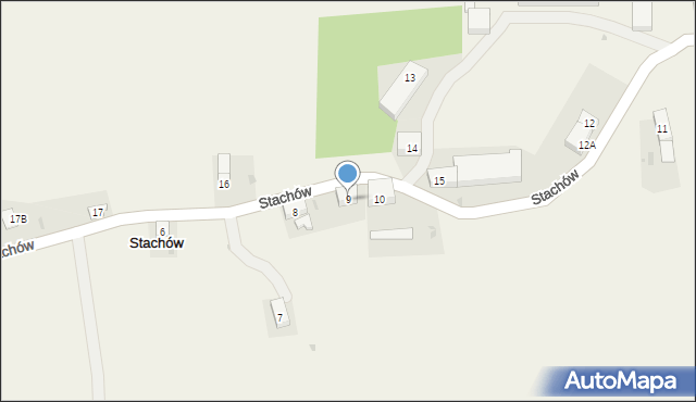 Stachów, Stachów, 9, mapa Stachów