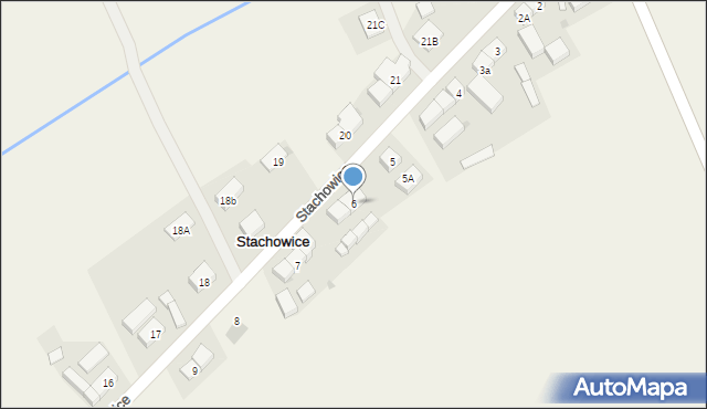 Stachowice, Stachowice, 6, mapa Stachowice
