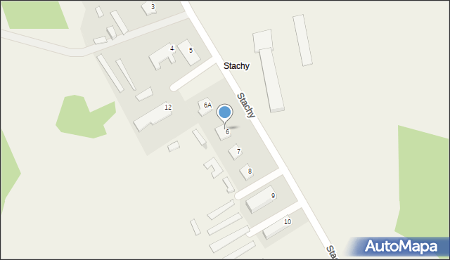 Stachy, Stachy, 6/1, mapa Stachy