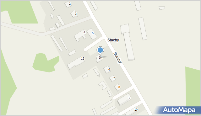 Stachy, Stachy, 6A, mapa Stachy