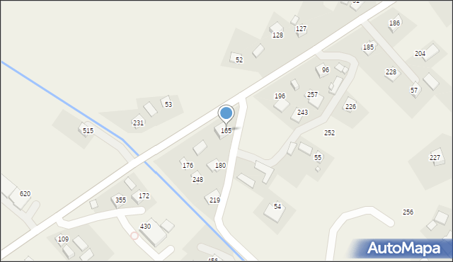 Stadła, Stadła, 165, mapa Stadła