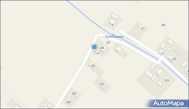 Stadła, Stadła, 277, mapa Stadła