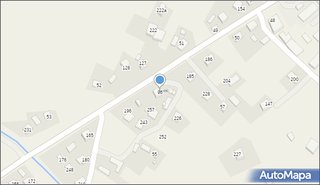 Stadła, Stadła, 96, mapa Stadła