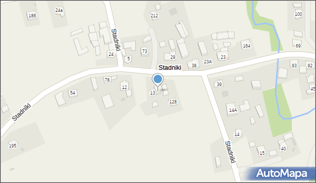 Stadniki, Stadniki, 158, mapa Stadniki