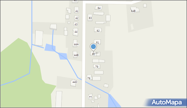 Stajkowo, Stajkowo, 80, mapa Stajkowo