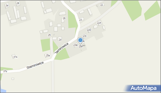 Stamirowice, Stamirowice, 23d, mapa Stamirowice