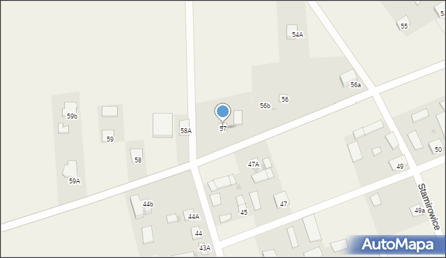Stamirowice, Stamirowice, 57, mapa Stamirowice